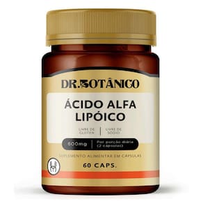 Acido Alfa Lipoico 600Mg 60 Capsulas Dr Botanico