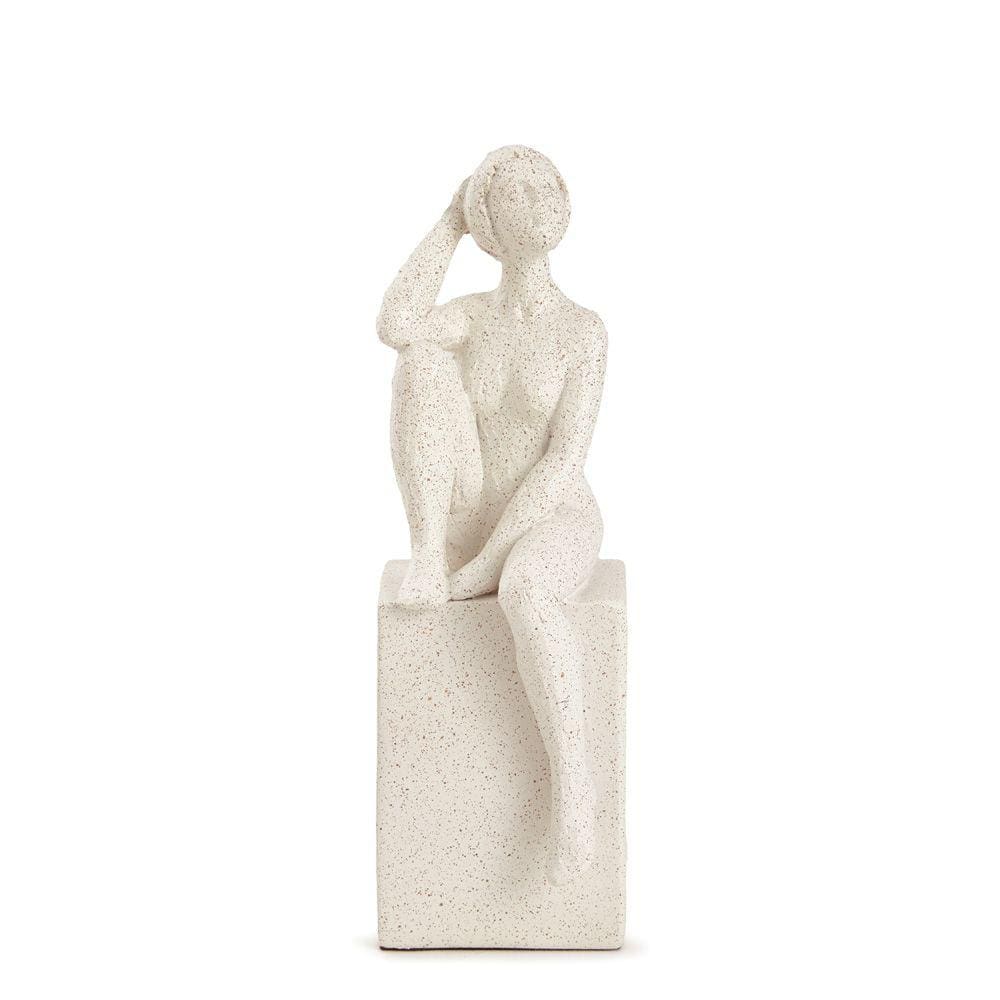 Escultura Decorativa Mulher em Poliresina 19,5cm 18386 Mart