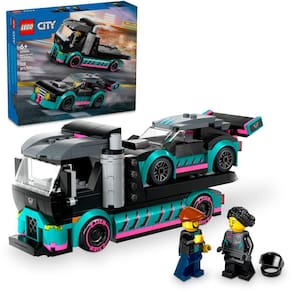 Lego City Carro de Corrida e Caminhao Cegonha 60406 328pcs