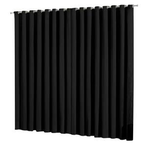 Cortina Blackout Em Tecido 7,00X2,30 Corta Luz Preto