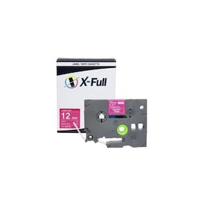 Kit 5 Fita Compatível Brother Tze-Mqp35 Rosa 12 Mm