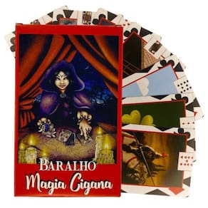 Baralho Tarot Oráculo Deck Cigano Jogo De Cartas - Selecione