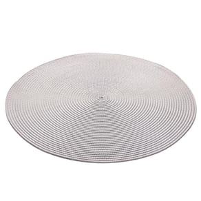 Jogo Lugar Americano Redondo Sousplat Mesa Posta 38Cm Lyor