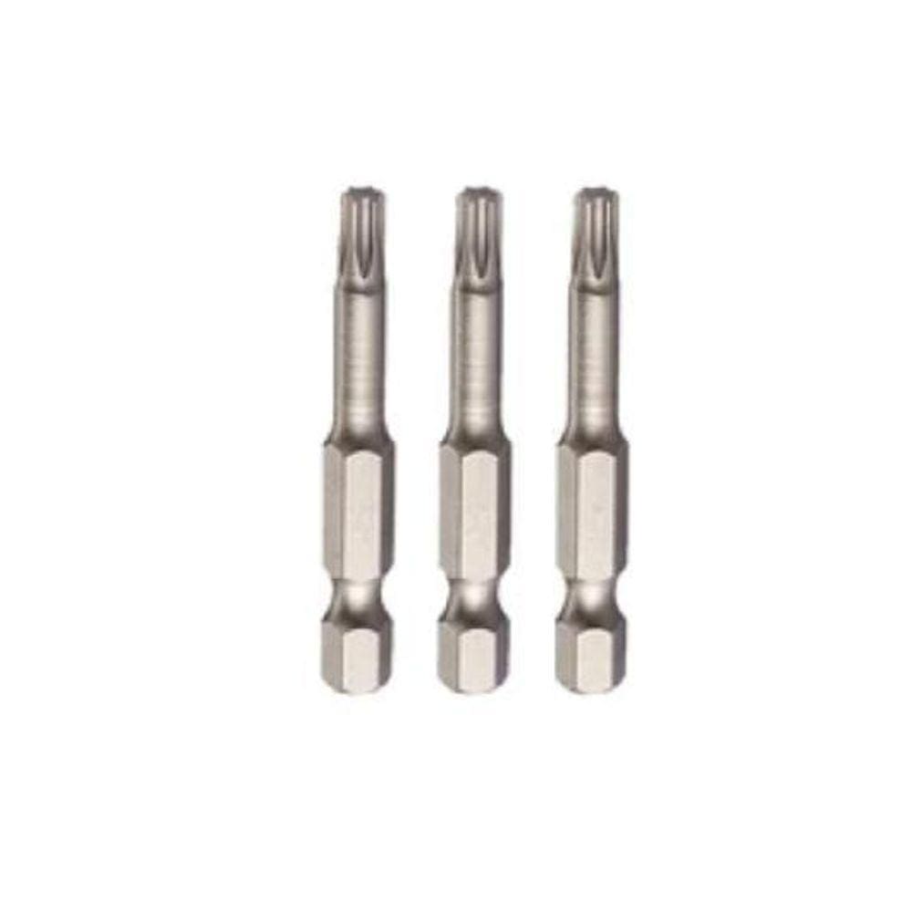 Jogo De Pontas Bits Torx Torque T10 Com 50Mm 3 Peças - Idea
