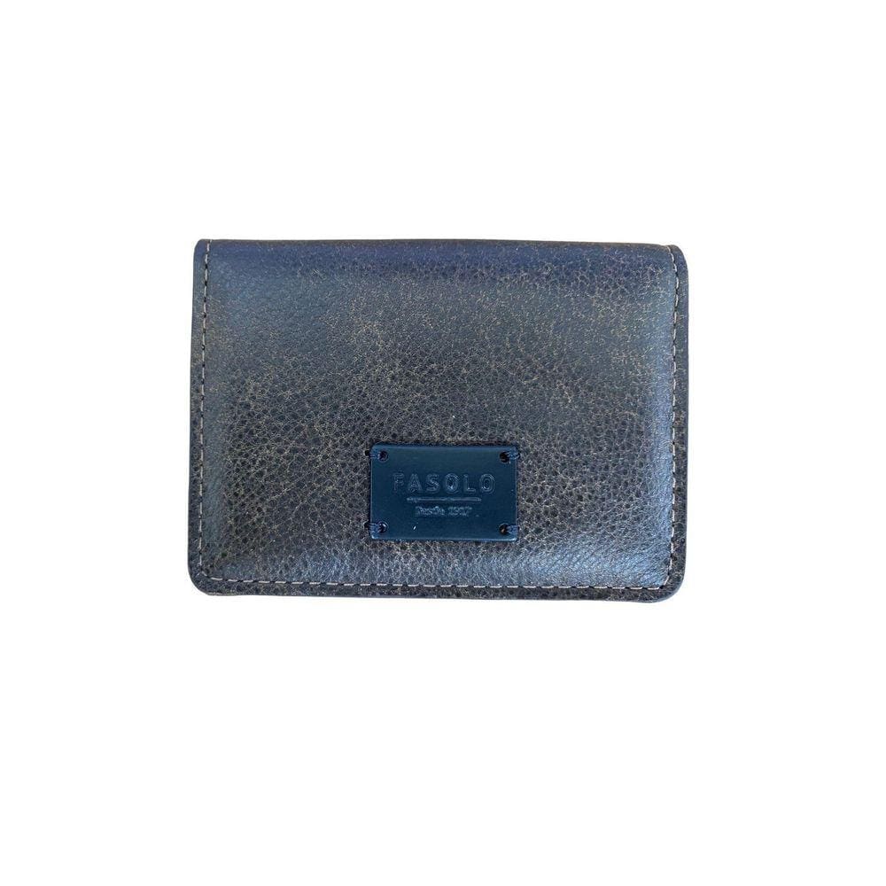 Carteira Masculina De Couro Pequena Fasolo 803146 Cafe