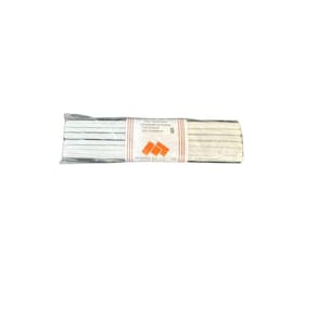 Elástico Nº06 Branco 04Mm Chato Com 10Mts Costura Aviamento