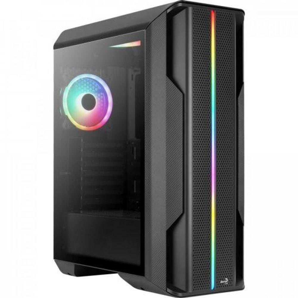 Gabinete Gamer Aerocool ATX Splinter Lateral Vidro [F002]