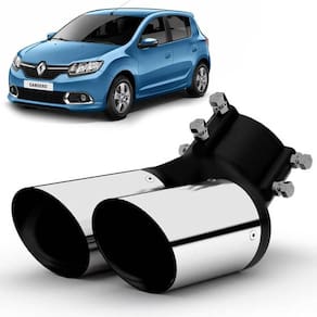 Ponteira De Escapamento Renault Sandero 2015 Até 2023 Pop