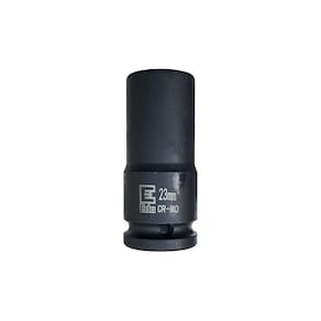 Soquete Pito Impacto Longo Sextavado 23 Mm Encaixe 3/4``