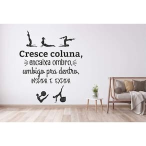 Adesivo De Parede Pilates Mod01