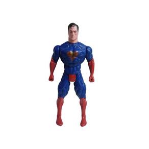 Boneco Gigante Articulado Super Man +/- 42 Cm Super Homem