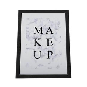 Quadro Com Moldura Make Up - Maquiagem