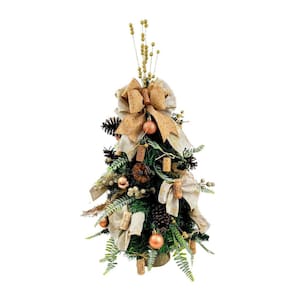 Árvore De Natal Decanter 74X35Cm Decorada Exclusivo