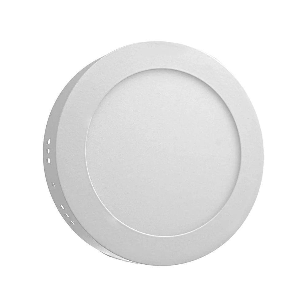 Luminária Plafon 12W Led Redondo Sobrepor 3000K