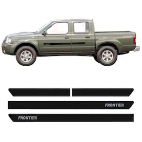 Friso Lateral Protetor Frontier 2001 A 2008 Com Nome