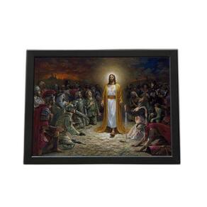 Quadro Com Moldura Religião Cristã 099 Religiao-099-M1