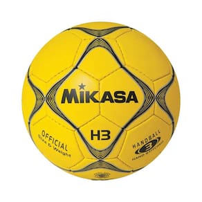 Bola de Handebol Mikasa H3 Padrão IHF Amarela