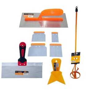 Kit Para Massas Gesseiro Plaster - 5 Peças