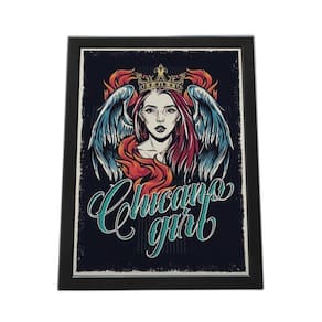 Quadro Com Moldura Chicano Golde