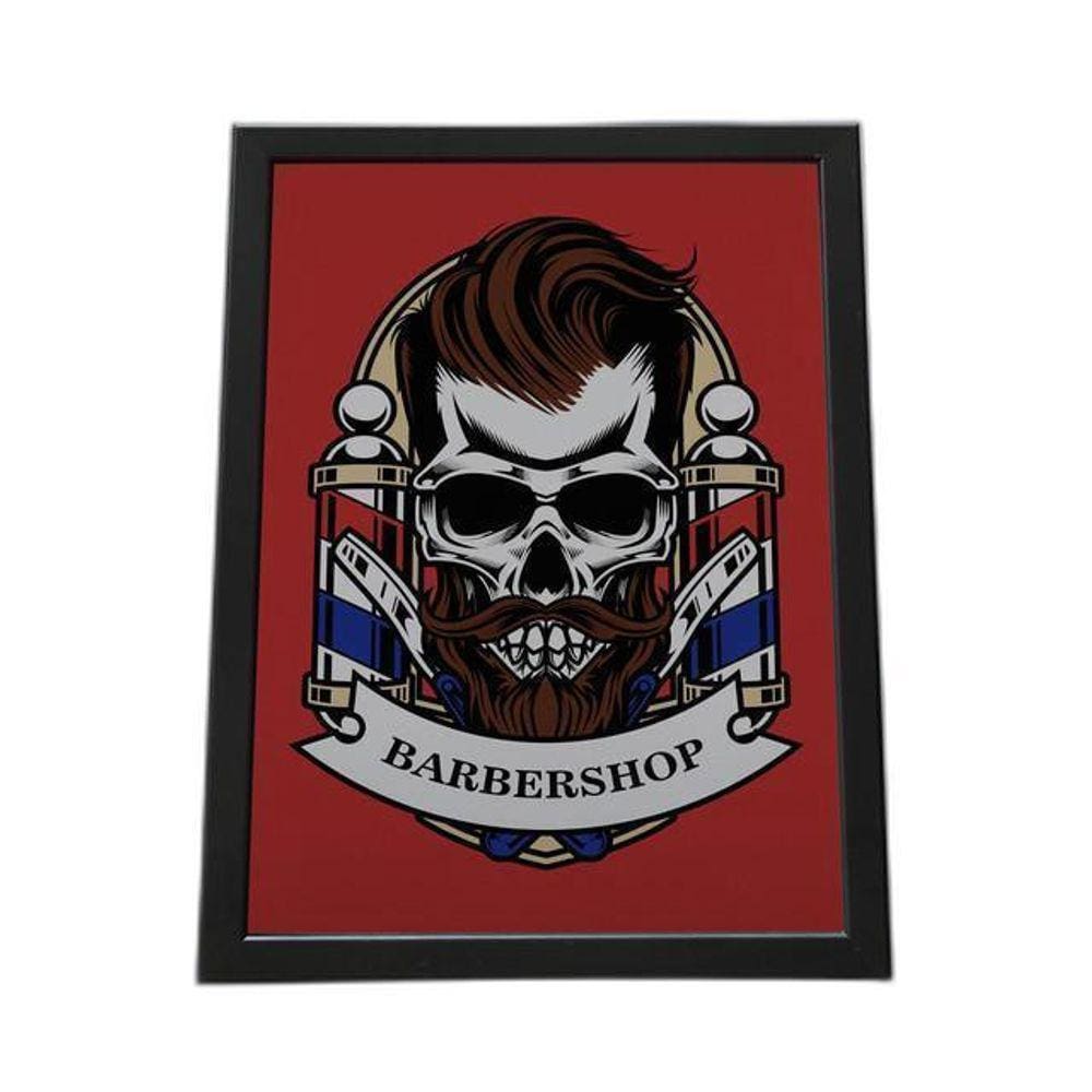Quadro Com Moldura Barbershop