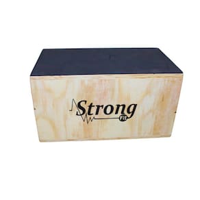 Jump Box 12 Cross 33,5Cm X 57Cm X33Cm Caixote De Salto