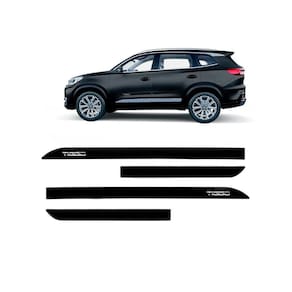 Friso Escrita Cromada Chery Tiggo 8 Preto Metálico