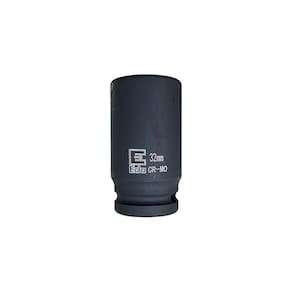 Soquete Pito Impacto Longo Sextavado 32 Mm Encaixe 3/4``