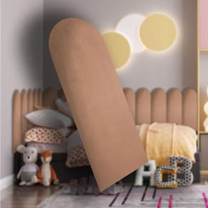 KIT 18 Placas Cabeceira Nuvem Estofada Para Cama Box - Módulo 20 Cm x 60 Cm
