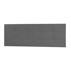 Cabeceira Painel Solteiro 0,90m Roma Corano Cinza - Pallazio