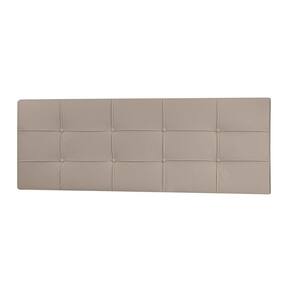 Cabeceira Painel King 1,95m Roma Corano Bege - Pallazio