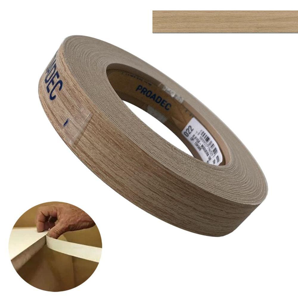 Fita De Borda PVC Nogueira Thar 22mm X 300m Proadec