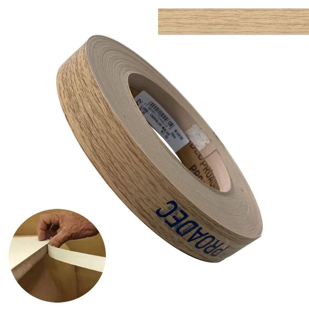 Fita De Borda PVC Carvalho Malva 22mm X 300m Proadec