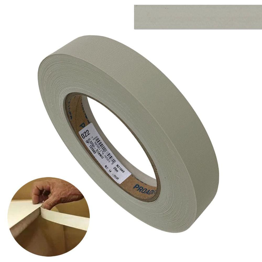 Fita De Borda PVC Titânio 22mm X 300m Proadec