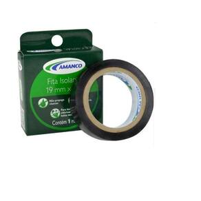 Fita Isolante 19Mm Rolo 5M Amanco Kit Com 6 Unidades