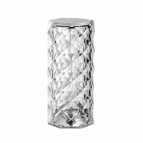 Abajur Touch Luminária Led Cristal Com Controle Usb 16 Cores