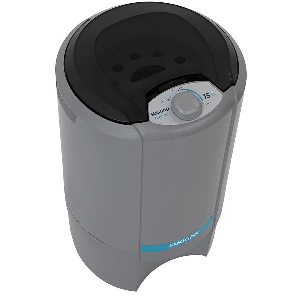 Centrifuga de Roupas Suggar Giromax 15Kg Prata CT1501PR/CT1502PR - 110V