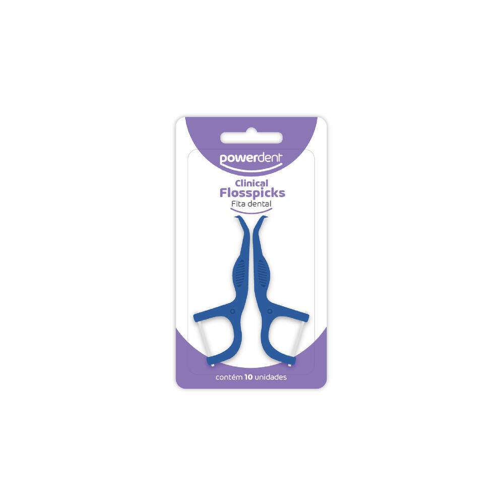 FIO DENTAL FLOSS PICKS  10un