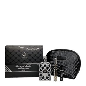 Orientica Kit Oud Saffron Edp 80ml + Miniatura 7,5 Ml + Atomizer + Necessaire