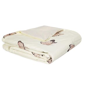 Capa Duvet Para Edredom King Essencialle Com Ziper 1 Peça Borboletas
