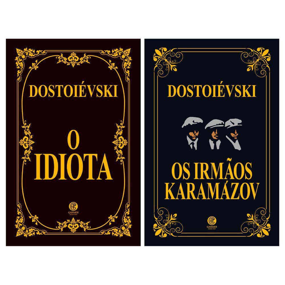 Grandes Obras Dostoiévski - Edição de Luxo Almofada - 2 Livros