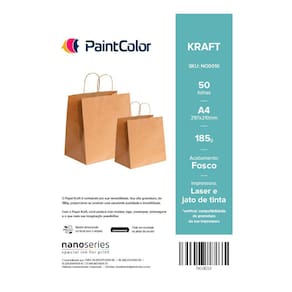 Kraft 185g A4 - 50 Folhas