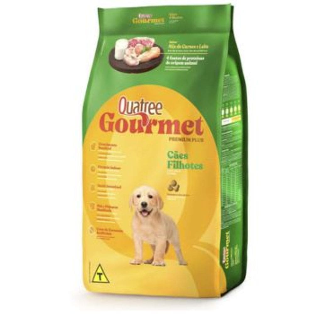 Quatree Gourmet Cães Filhotes 20kg