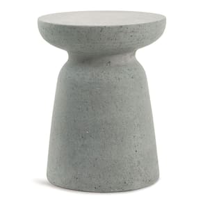 Mesa Lateral em Cimento Cinza 45cm 18160 Mart