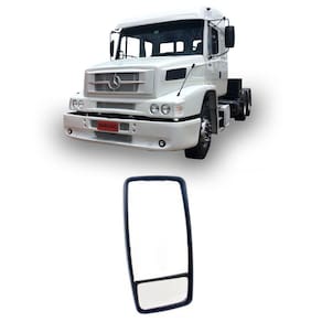 Espelho Retrovisor Plano Externo Bifocal Caminhão Mb 1938