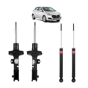 04 Amortecedor Kayaba Esquerdo + Direito Hyundai HB20 2012 A 2019