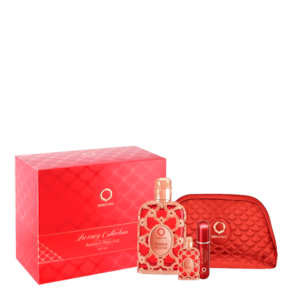 Orientica Kit Amber Rouge Edp 80ml + Miniatura 7,5ml + Atomizer + Necessaire