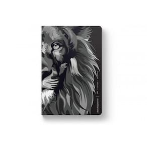 Sketch & Planner - Lion Colors Black & White - Vol. 1