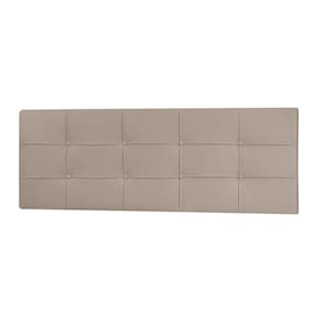 Cabeceira Painel Solteiro 0,90m Roma Corano Bege - Pallazio