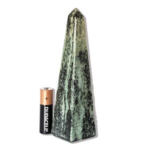 Obelisco Quartzo Brasil Pedra Natural 13cm 181g Cod 142205