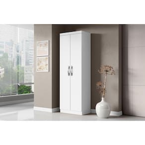 Armário Multiuso 2 Portas New Branco